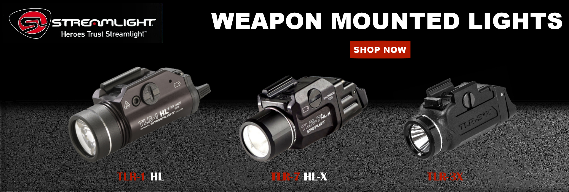 Streamlight Weapon Mounted Flashlights